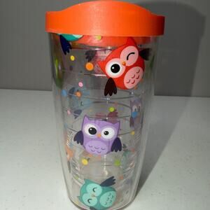 Tervis 16oz Owl Tumbler With Lid Insulated Double Wall Keeps Liquids Hot Cold